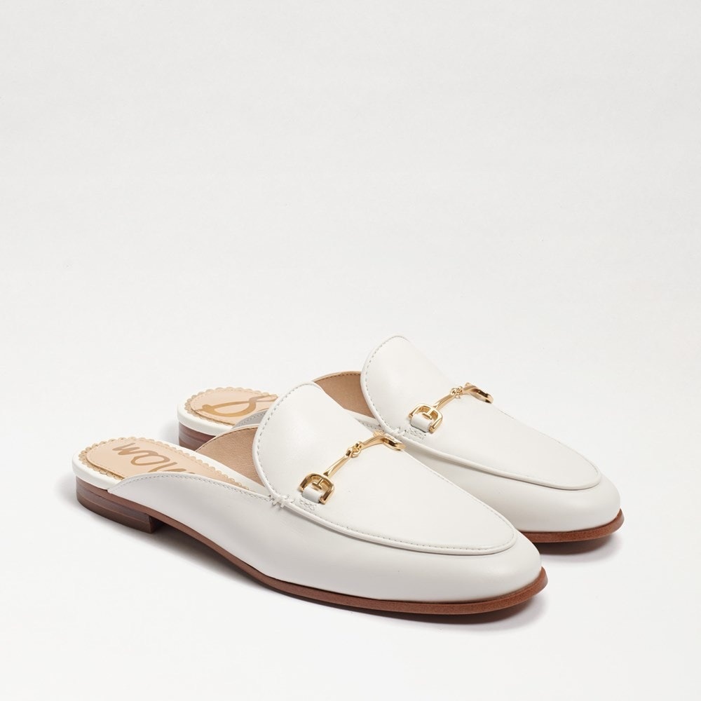 Sam Edelman Linnie Bit Mule White Loafer